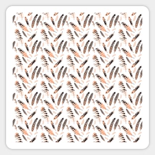 Feather Pattern Sticker